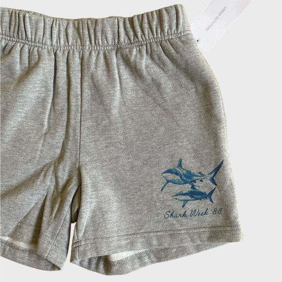 NWT Urban Outfitters Discovery Shark Week 88 Lounge Shorts Women's Size XS Grey - Picture 3 of 11